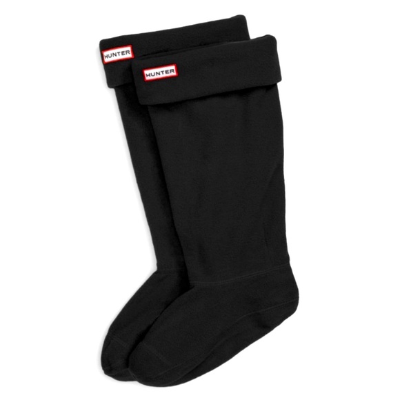 Hunter Boot Black Fleece Socks! - Picture 1 of 8